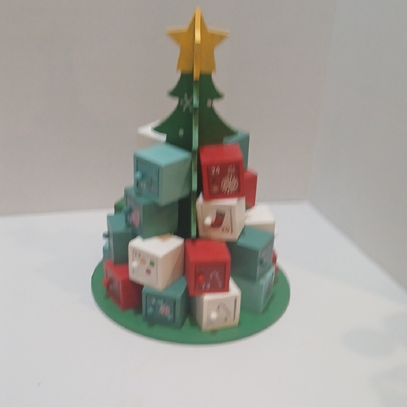 Festive Wooden Advent Calendar Tree - Picture 8 of 9